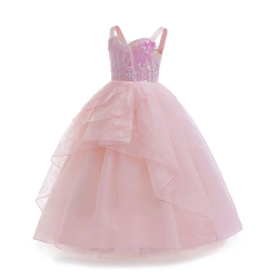 Glinda kjole med tilbehr