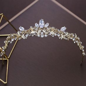 Guld tiara Galadriel