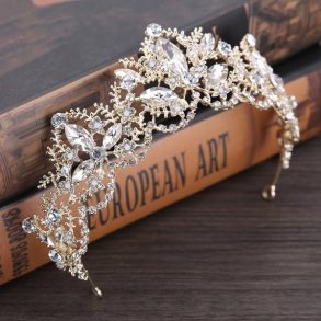 Guld Tiara Madeleine