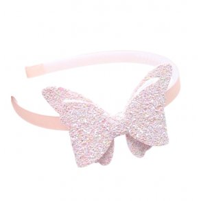 Hrbjle med glittersljfe lyserd