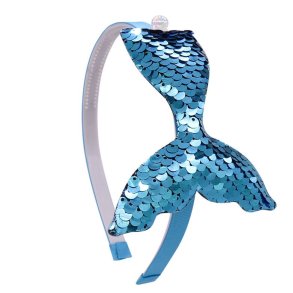 Hrbjle med havfruehale turkisbl