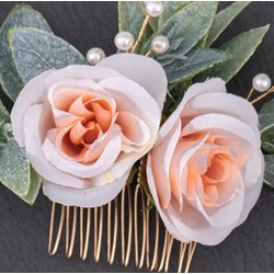 H�rkam-s�t med sartrosa silkeblomster