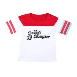 Harley Quinn kostume med tilbehr