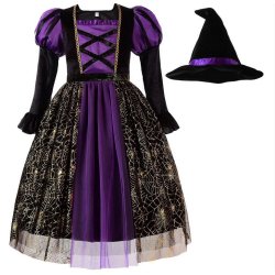 Heksekjole med lange rmer og hat - UDGR