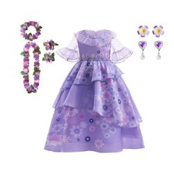 Isabela kjole inkl. tilbehr