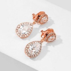 Krystal Clip reringe Madeleine Rosaguld