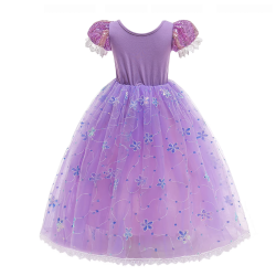 Luksus Rapunzel kjole 