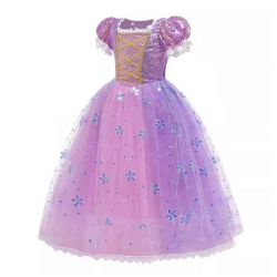 Luksus Rapunzel kjole 