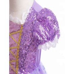 Luksus Rapunzel kjole 