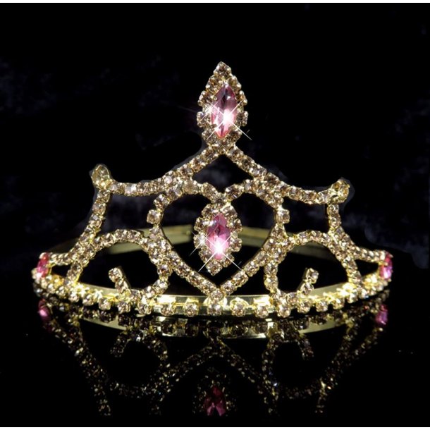 Luksus Tornerose tiara