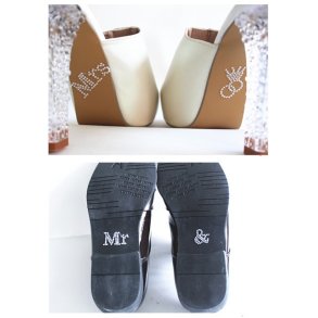 Mr & Mrs Stickers Hvide