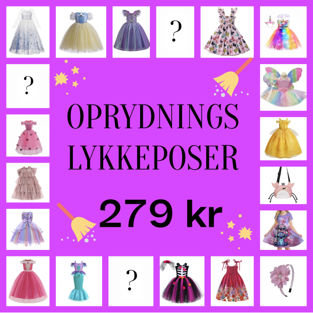 OPRYDNINGS-Lykkepose vrdi op til 1100 kr - BEGRNSET ANTAL!!!