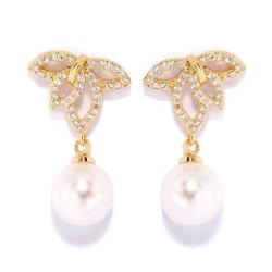 Perle�rering Belle Guld