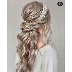 Perler til H�ret S�lv