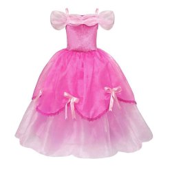 Pink Prinsesse Balkjole