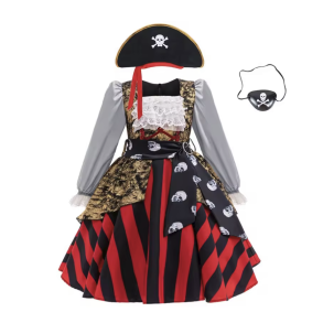 Piratkjole med tilbehr