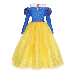 Snehvide kjole 2025 inkl. tilbehr