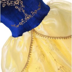 Snehvide kjole inkl. kappe