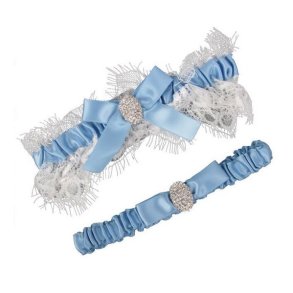 Strmpebnd-st med smalt og bredt strmpebnd