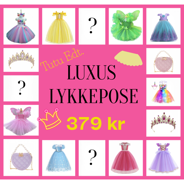  LUXUS Lykkepose Tutu edt. vrdi minimum 1100 kr og op til 1500kr  - SIDSTE F STK