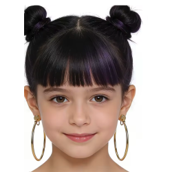 Demon Hunters Zoey GOLDEN PREMIUM kostume med �reringe